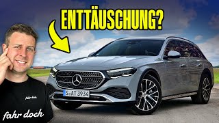 BILLIGER INNENRAUM ABER HIGHTECH FEATURES Mercedes EKlasse 2024 Review amp Fahrbericht  Fahr doch [upl. by Nangem677]