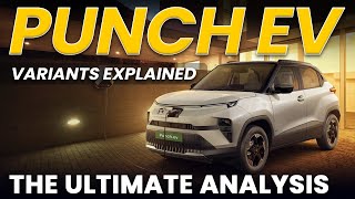 Tata Punch EV MR amp LR Variants Explained  Smart Smart Plus Adventure Empowered Empowered  Feb [upl. by Htiel]