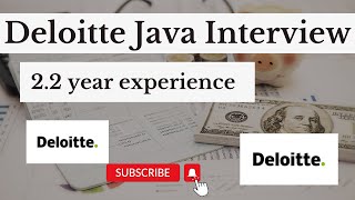 Deloitte Interview experience Java Developer 2 years experience [upl. by Aleinad308]