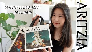 ARITZIA TRY ON HAUL ✨  Aritzia Clientele Sale 2024 [upl. by Neville]