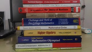 Best books for PRMO RMO INMO Maths Olympiads  Best book in Mathematics  Books Review Hindi [upl. by Ybroc]