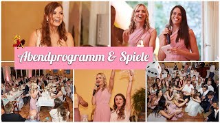 Abendprogramm amp Spiele bei unserer Hochzeit I Janice Life [upl. by Chon503]