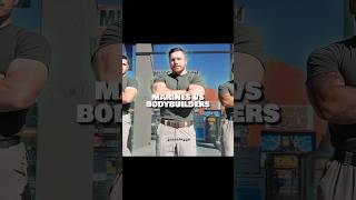 MARINES VS BODYBUILDERS 💀 gym gymedit bodybuilder [upl. by Nnagrom967]