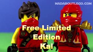 FREE LEGO NINJAGO Kai [upl. by Neeloj]