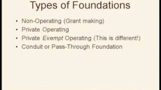 Form 990PF Federal Private Foundation Compliance Basics and Beyond [upl. by Trella944]