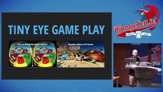 DjangoCon US 2016  Django Supporting Virtual Reality Game Development by Rudy Mutter [upl. by Mathur]