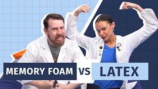 Memory Foam vs Latex  How Do They Compare [upl. by Tnecniv]