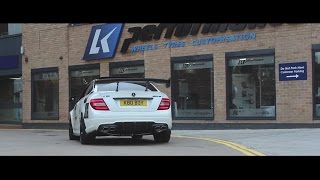 Benz W204 C63 AMG w ARMYTRIX CatBack Valvetronic Exhaust in UK [upl. by Hanna]