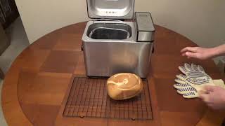 How to Bake Bread in a Cuisinart Bread Machine [upl. by Olds]