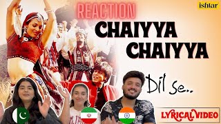 Chaiyya Chaiyya Dil Se REACTION  Shahrukh Khan  4 idiots REACT [upl. by Odnalo924]