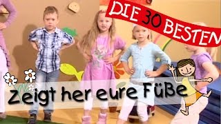 👩🏼 Zeigt her eure Füße  Singen Tanzen und Bewegen  Kinderlieder [upl. by Rother]