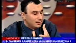 28032002  Paunescu  pro NATO Vadim  contra NATO [upl. by Anomas]