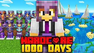 I Survived 1000 Days in Minecraft Hardcore [upl. by Latouche]