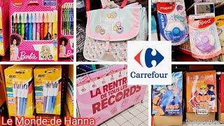 CARREFOUR FRANCE 3007 FOURNITURES RENTRÉE SCOLAIRE [upl. by Redwine]