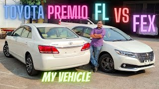 TOYOTA PREMIO FL LED VS FEX COMPARISON VIDEO বাংলা রিভিউ FULL SPECIFICATION amp PRICE IN BANGLADESH [upl. by Pool]