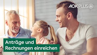 „Meine AOK“  Das Onlineportal der AOK PLUS [upl. by Meehahs]