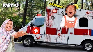 PART 3  BAYI LUCU DICULIK AMBULANCE BERHANTU PEMBAWA KERANDA JENAZAH  MAMAH NANGIS 😭 [upl. by Eiuqnom]