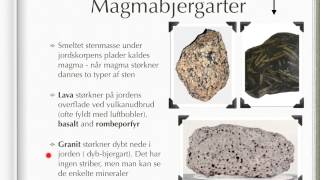 Geologi  Sten og krystaller [upl. by Shaikh]