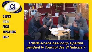 Ici Montferrand  Episode 20  LASM atelle beaucoup à perdre pendant le tournoi des VI Nations [upl. by Elletnahc115]