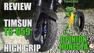 Review llantacubierta Timsun TS659 high Grip Delantera [upl. by Sivrad]