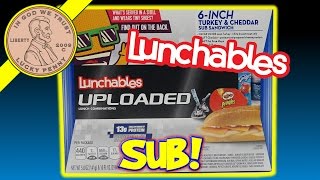 Lunchables 6Inch Turkey amp Cheddar Cheese Sub Sandwich Pringles KoolAid Hersheys Kisses [upl. by Kraus]