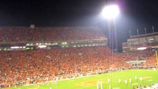 Entire Stadium Sings “We Will Rock Youquot  Clemson v Florida State  November 7 2009 [upl. by Deppy]