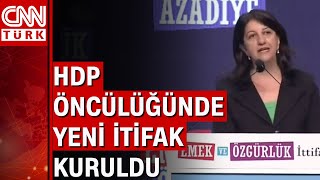 3 İttifak HDP öncülüğünde kuruldu 6 parti quotEmek ve Özgürlük İttifakıquotnı kurdu [upl. by Heda289]