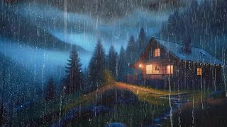 Very Heavy Rain to Sleep FAST and Stop Insomnia Block Noise amp Mask Tinnitus  RAIN SOUNDS FOR SLEEP [upl. by Aivyls880]