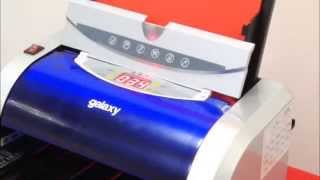 Paper folding machine Galaxy FM400 letter folder [upl. by Niall501]