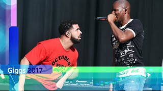 Giggs  KMT feat Drake Reading and Leeds 2017 [upl. by Alleunam]