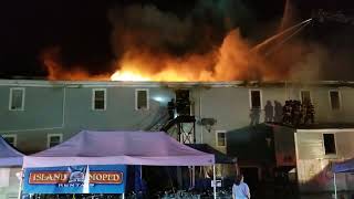 Harborside Inn Block Island Rhode Island Fire [upl. by Almeida5]