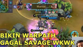 RANKED BARENG TOP GLOBAL MOSKOV  WARPATH  Mobile Legend Indonesia [upl. by Marpet]