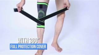 Professional Compression 3D Knee Sleeve Support [upl. by Rourke780]