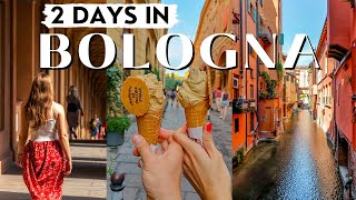 Two Days in Bologna  TOP Things To Do in Italy’s BEST kept secret amp Food Capital [upl. by Dnomyad]