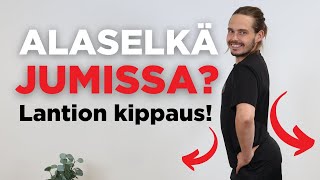 Alaselkä Jumissa Lantion Kippaus 🔄 [upl. by Lekram]