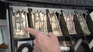 Where do 2 bills go in a cash register  bonus from the 2 dollar bill documentary [upl. by Inness]