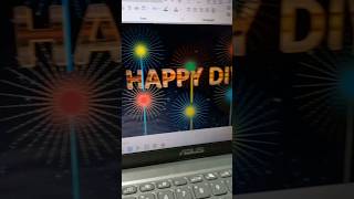 Diwali Powerpoint Presentation  Diwali Animation in MS Powerpoint shorts powerpoint diwali [upl. by Faustina]