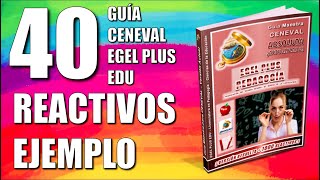 Guía CENEVAL EGEL PLUS PEDAGOGÍA  40 Reactivos Simulador Ejemplo Ciencias de la Educación [upl. by Lenz]