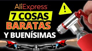 7 GADGETS DE CICLISMO DE ALIEXPRESS QUE SUPERAN A LOS DE MARCA Y SON BARATÍSIMOS 🚲 SALUD CICLISTA [upl. by Cloris318]