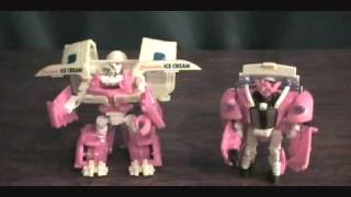 Speedleescustoms  Transformers ROTF Mudflap amp Skids IceCream Truck [upl. by Nhepets]