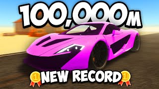 I Reached 100000 Meters Using This SECRET METHOD in A Dusty Trip Roblox [upl. by Bear]