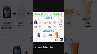 Protein shake bulking shortsfeed trending tipsgymlife trendingshort shorts proteinshake [upl. by Rentsch]