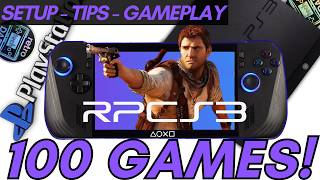 3️⃣ULTIMATE PlayStation 3 Emulation  RPCS3 – ROG ALLY X  100 GAMES  Setup Guide Tips Gameplay [upl. by Atsylak]