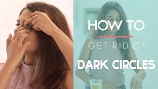 How To Get Rid Of Dark Circles  DIY Green Tea Bags Home Remedy  Glamrs [upl. by Belita]