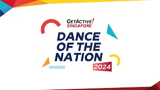 🇸🇬 GetActive Singapore Workout 2024 Dance of the Nation [upl. by Aleedis]