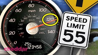 Why Cars Can Go Speeds They Can’t Legally Hit  Cheddar Explains [upl. by Yeniffit]