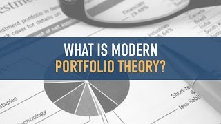 What is Modern Portfolio Theory [upl. by Chessa523]