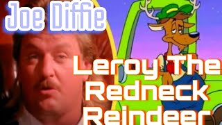 Joe Diffie  Leroy The Redneck Reindeer Lyrics [upl. by Valenza574]