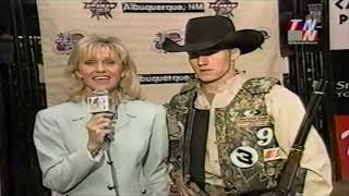 Justin McBride vs Hollywood  01 PBR Albuquerque 955 pts [upl. by Crotty]