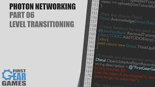 Unity  Photon Networking v1  Part 06  Level Transitioning [upl. by Idissac]